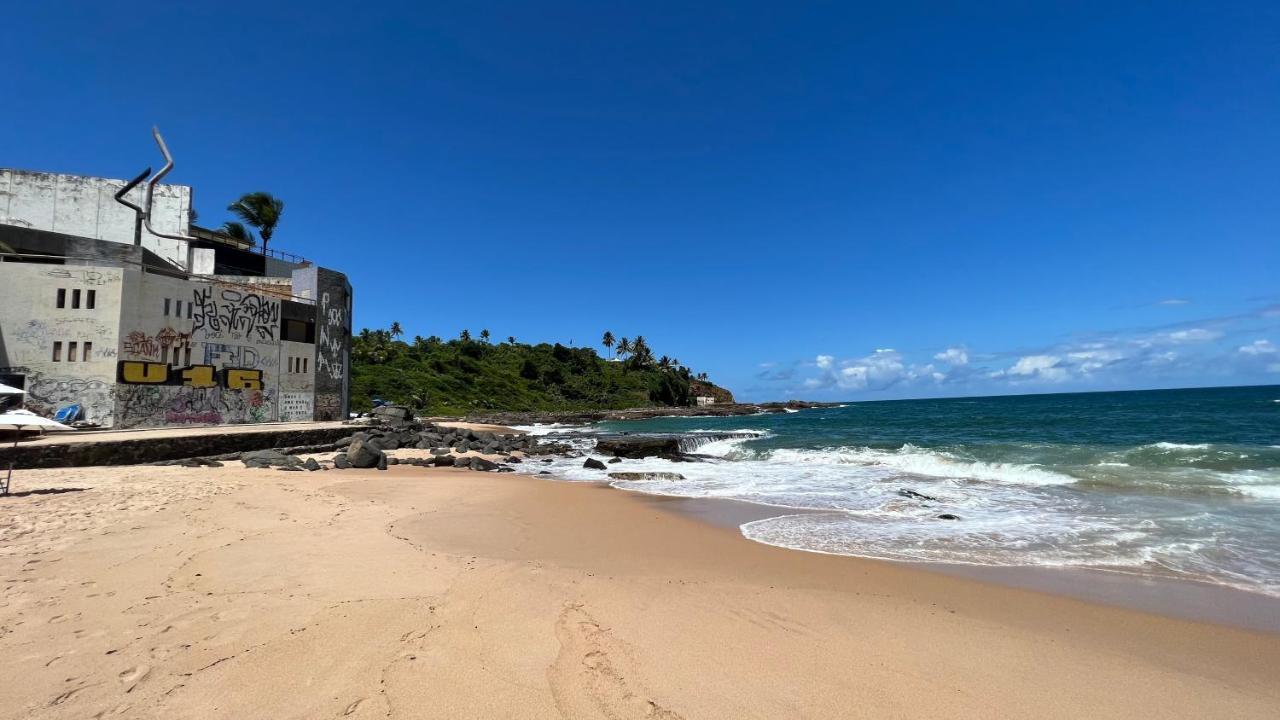 Lindo Vista Mar Na Praia Do Buracao - Rio Vermelho Salvador de Bahía Exterior foto